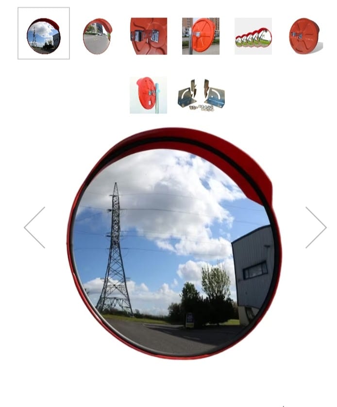 Espejos panorámicos, incluye set de instalación