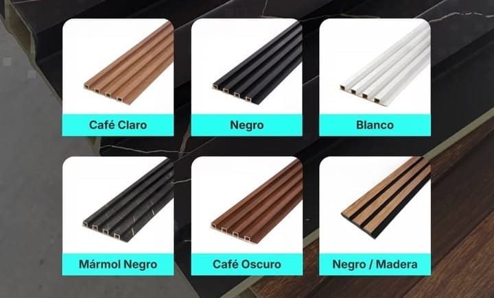 Wall Panel Tebleros revestimientos decorativos para paredes medidas 2400x15